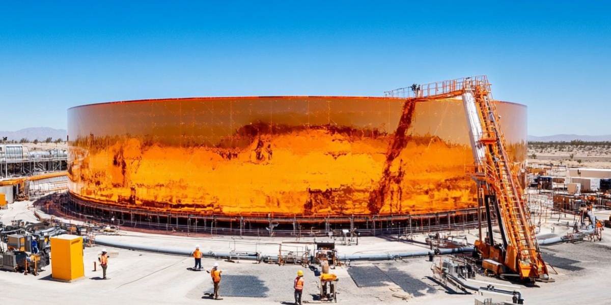 ذخیره انرژی خورشیدی به روش حرارتی